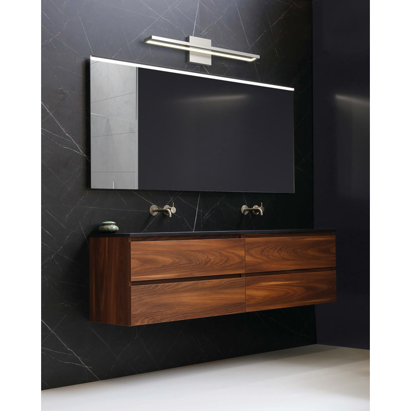 Brio 1 - Light LED Bath Bar, Black