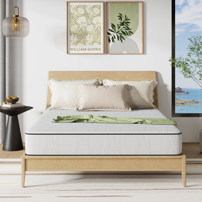8"/10"/12"/14 Medium Memory Foam Hybrid Mattress– 10-Year Warranty, CertiPUR-US, OEKO-TEX Certified