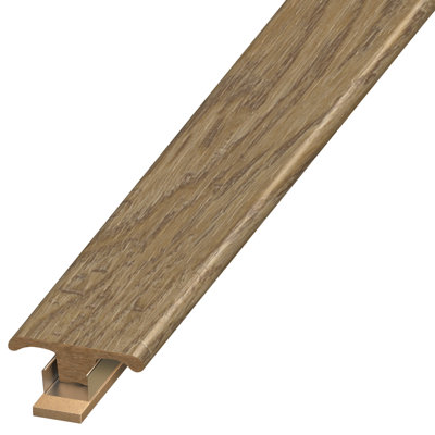 Engineered Wood 0.5" Thick  x 1.59" Wide x 94" Length T-Moulding