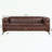 Natsue 84.06'' Faux Leather Sofa-573422054