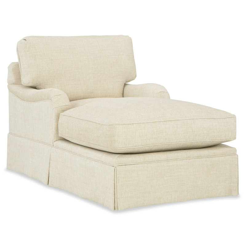 Vienna Chaise Lounge, Bespoke 10 Beige