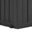 Balconera Deck Box 114.7cm W 270L Lockable Deck Box with Wheels in Black