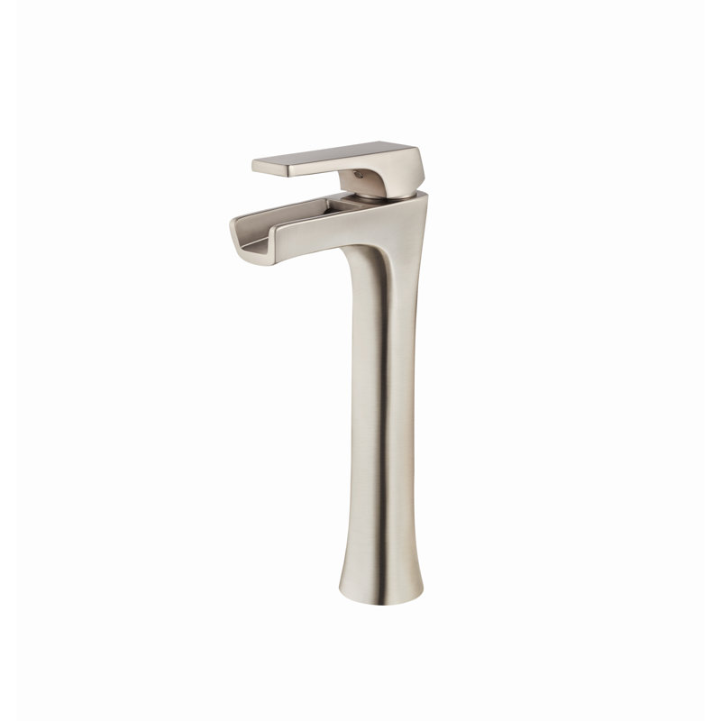 Robinet pour salle de bain Kelen, Nickel brossé