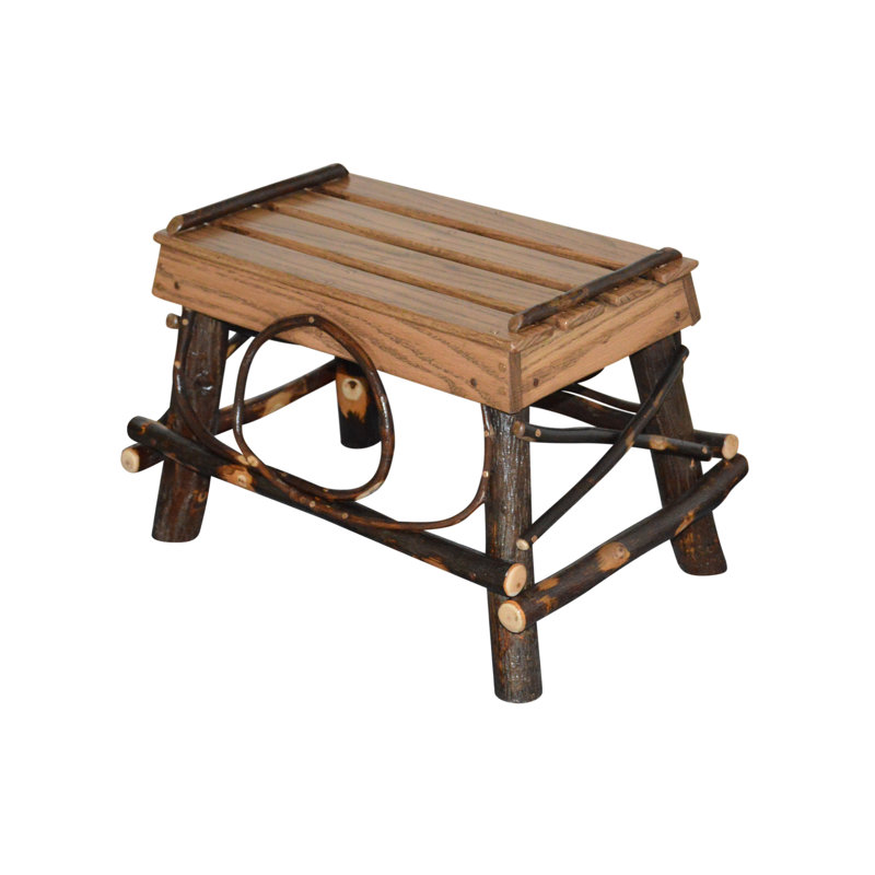  Tabouret Timberlux, Walnut Finish