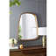 Miroir mural 27 po x 37 po Irrgeular