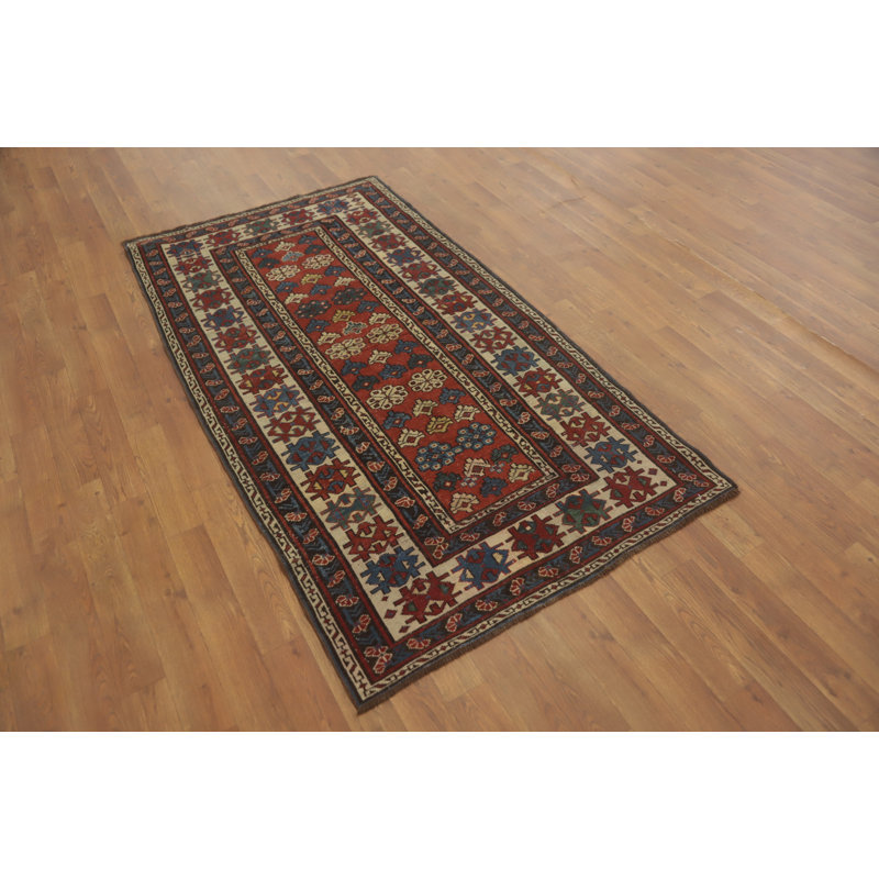 Tapis tribal teint à la main 3 x 6