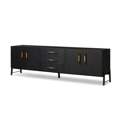 Rosedale Media Console-Yucca Oak Veneer