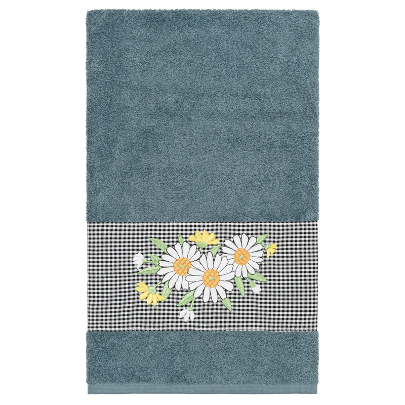 DAISY Midweight Bath Towel, Teal