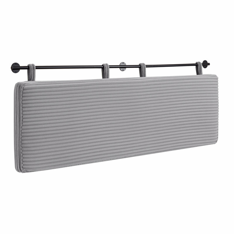 Tête de lit tapissier facile à installer, Grey