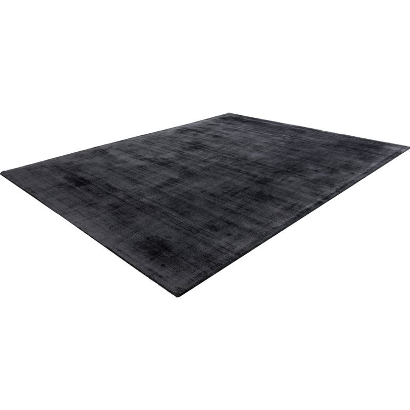Forslund Solid Colour Viscose Hand Woven Area Rug, Rectangle 120 x 170cm