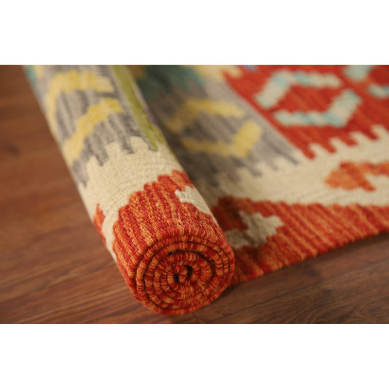 Tapis géométrique Kilim