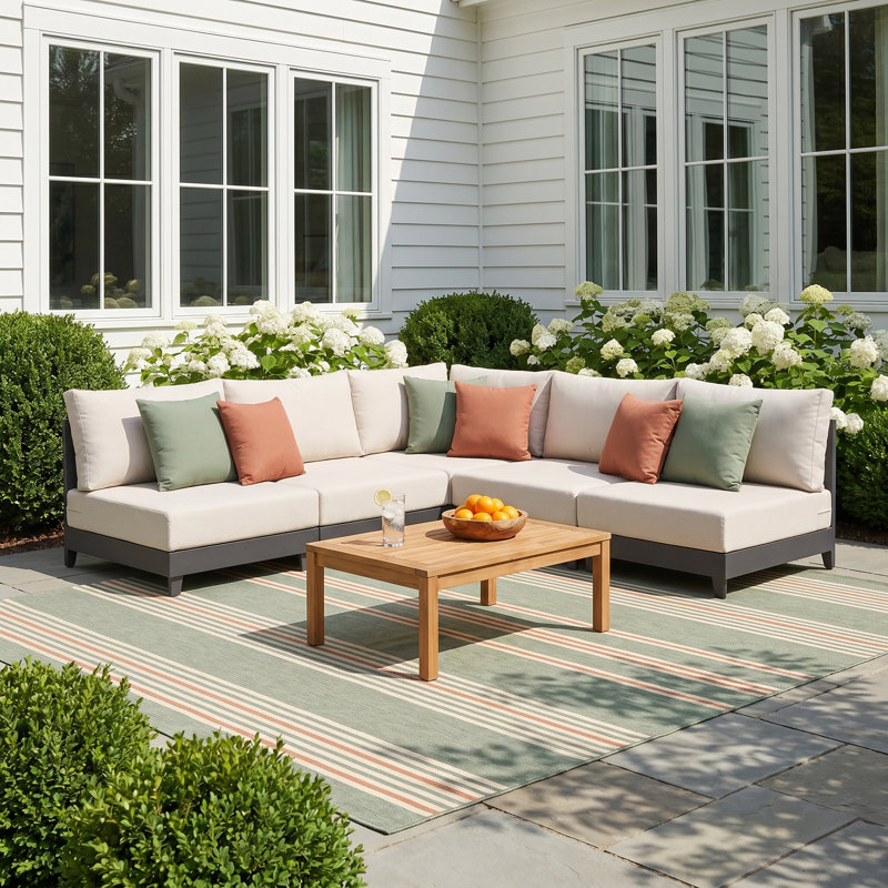 Mirianne Palermo 5pc Multi-Chair Seating Sectional