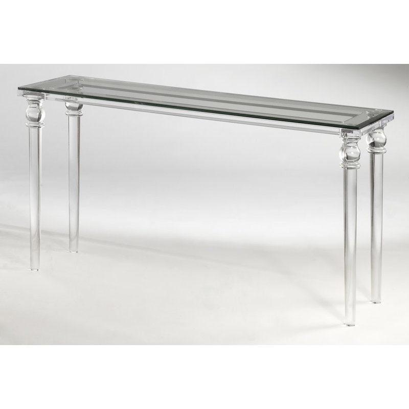 Goodale 54'' Glass Top Console Table