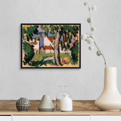 Les maisons dans les arbres par John Duncan Ferusson - reproduction d'art sur toile