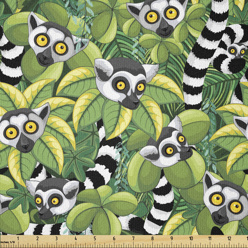 Deboris Exotic Jungle Eyes Multi-Purpose Fabric