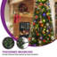 6FT Pre-Lit Artificial Pencil Christmas Tree