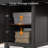 Computer Desk with Built-In Electrical Outlet-2128274032