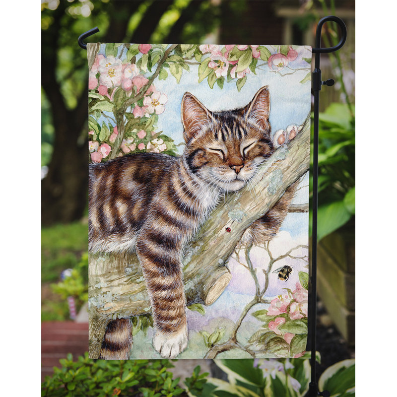 Double Sided Polyester Animal Garden Flag, 15" H  x 11" W