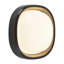 Pebble 8-in Silver dimmable LED Flush Mount-1996249224