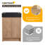 Ensemble de meuble-lavabo simple 24 po Philant-1492278159