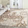 Flanery Shag Performance Floral Rug