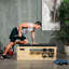 Banc de musculation réglable Soozier, banc d'entraînement avec corde de résistance pour support de rangement, banc de levage inclinable
