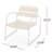 Arij Outdoor Slat Metal Accent Chairs-1900421160