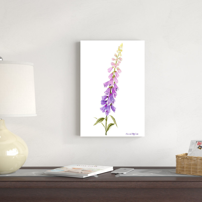 Annie's Foxglove I, H 18 po x l 12 po x P 1,25 po
