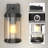  Dusk To Dawn Outdoor Wall Light Fixtures Photocell Sensor Exterior Lantern Sconce Lighting Waterproof Outside Wall Mount Lamp For House Patio Garage Entryway Doorway(Bulb Not Include)