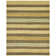 Vassar Striped Brown Area Rug