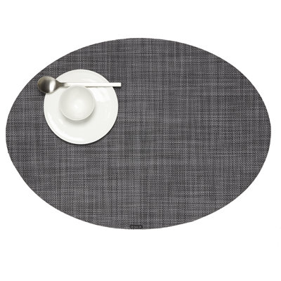 Vinyl No Pattern And Not Solid Colour Oval Placemat