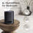 Kloudic 1.6 Gallons Cool Mist Ultrasonic Humidifier with Humidistat and Timer for 700 Cubic Feet