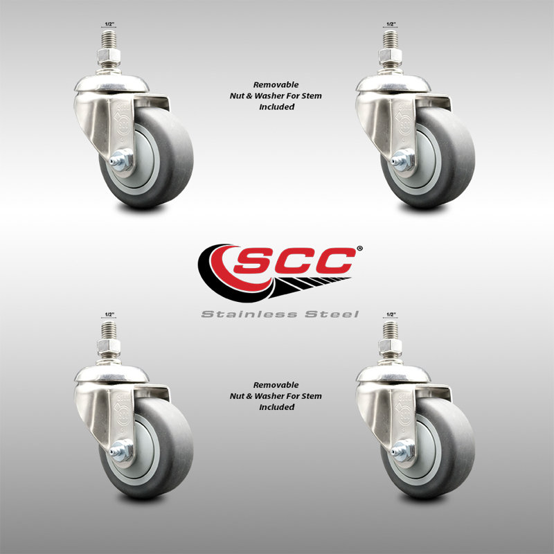Thermoplastic Rubber Caster