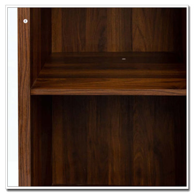 Tablettes de rangement modulaires pour bar à vin avec huche