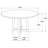 Guinea Walnut 5-Piece Solid Wood Dining Set