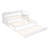 Twin Xl Wood Daybed With 2 Trundles, 3 Storage Cubbies, 1 Light For Free And Usb Charging Design-1539251269