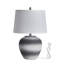 Lampe de table en céramique de 63,5 cm (25 po) de hauteur, lampe de chevet tactile à intensité variable avec ampoule E26 incluse-161466271-161466265