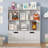 8 Cube Kids Bookshelf With Fabric Drawers, 3-tier Wooden Open Shelf Bookcase, Freestanding Book Shelves, Kids Bookcase Cubby Storage Organizer For Bedroom, Living Room, Office-1764774678