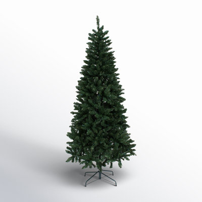 84' Lighted Artificial Fir Christmas Tree