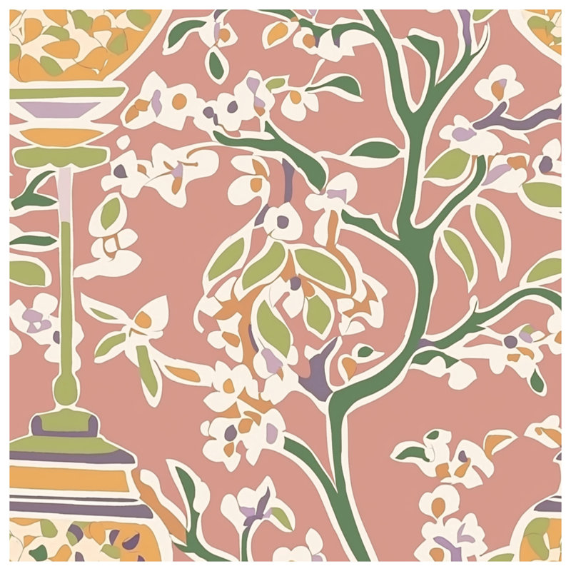 Housse de couette motif floral literie Art déco, Très grand lit