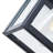 1 - Light 12''H Black Iron Tempered Glass Includes Bulb ETL Outdoor Wall Light with Dusk to Dawn