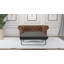 Chesterfield Friedrich 2 Seater Sofa with Sleeping Function Made of Vintage Look Microfibre with Solid Wood Legs-188927212