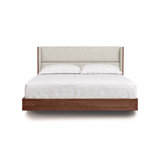 Sloane Solid Wood Wingback Bed