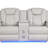One-Touch Power Reclining Sofa With Adjustable Headrests, Ambient LED Lighting, And Integrated Cup Holders For Ultimate Comfort, Recliner-763250282