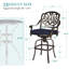 Tabouret de bar 45,8 po avec coussin-1634562694-1628001894