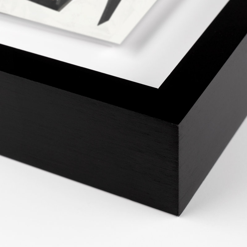 M7V2 Print by Bangbouh Studio, Black, 40" H x 33" W x 2.5" D