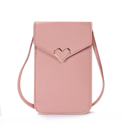 Backpack Women Touchscreen Phone Bags, Mini Leather Mobile Phone Crossbody Bags Shoulder Handbag Wallet With Credit Card Slots