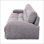 Corduroy 2Pcs Living Room Set