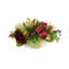 Hydrangea Holiday Centerpiece With Magnolia Leaves