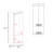 Home 2 Door Closet System, Four Fixed Shelves, Compact Wardrobe For Bedroom Organization, Laundry Room Organization, Utility Room Organization, Freestanding Storage Furniture, Black-656846525